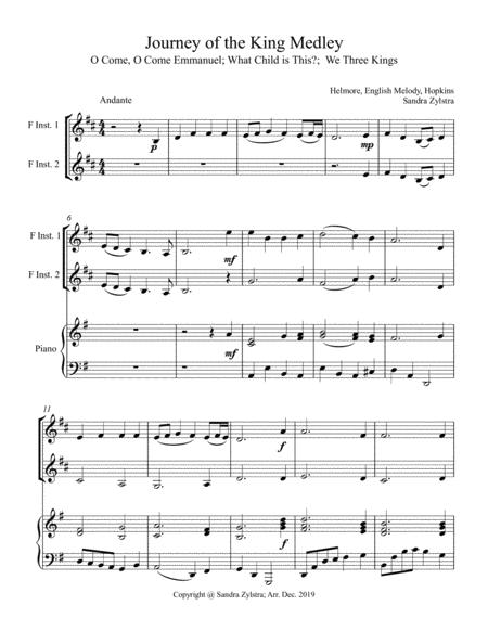 Journey Of The King Treble F Instrument Duet Page 2