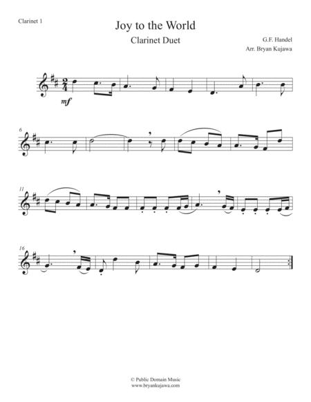 Joy To The World Clarinet Duet Page 2