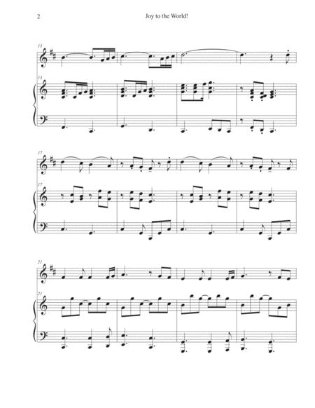 Joy To The World Piano Trumpet Page 2