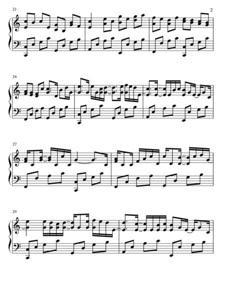 Js Bach Pachelbel Canon In C Major Advance Version Page 2