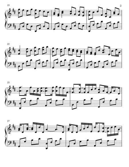 Js Bach Pachelbel Canon In D Major Advance Version Page 2