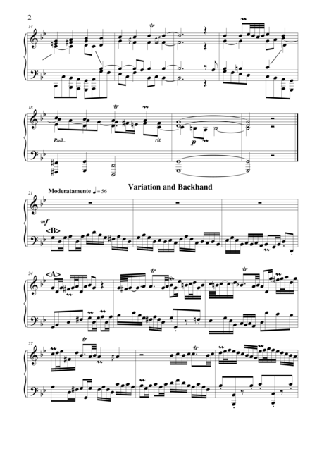 Js Bach Sei Gegrusset Jesu Gutig Bwv 768 Choral Variations For Piano Page 2