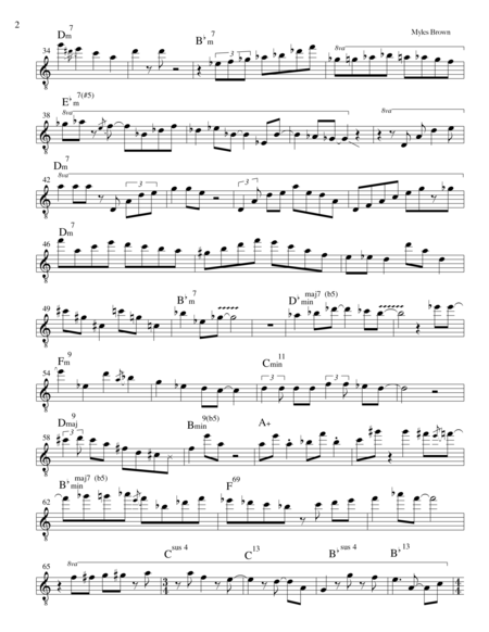 Junior Guitar Solo Transcription Page 2