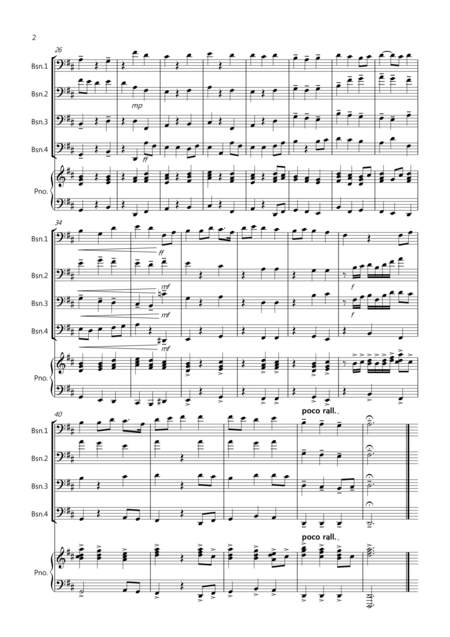 Jupiter Hymn For Bassoon Quartet Page 2