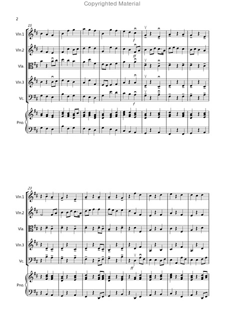 Jupiter Hymn For String Quartet Page 2