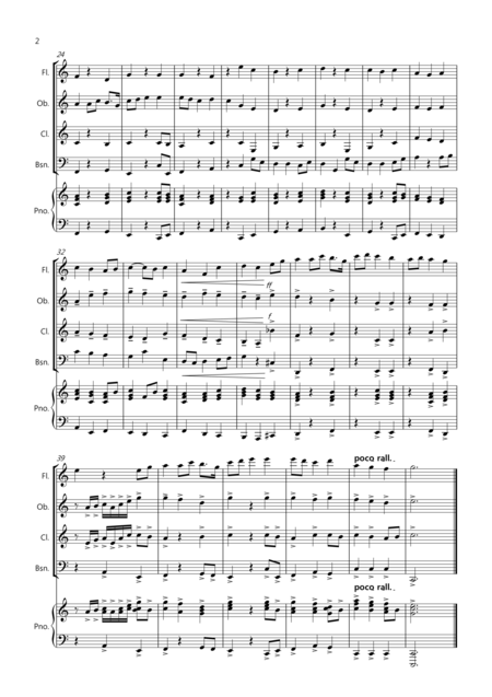 Jupiter Hymn For Wind Quartet Page 2