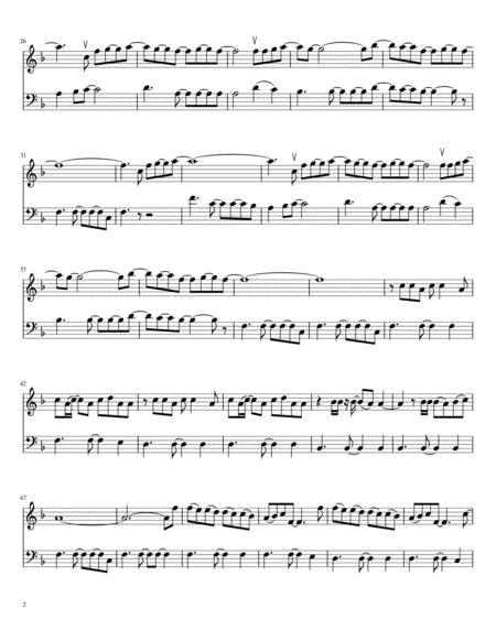 Just The Way You Are Violin Cello Duet Page 2