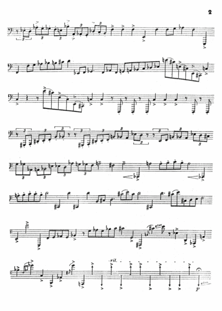 K Penderecki Capriccio For Tuba Solo Page 2