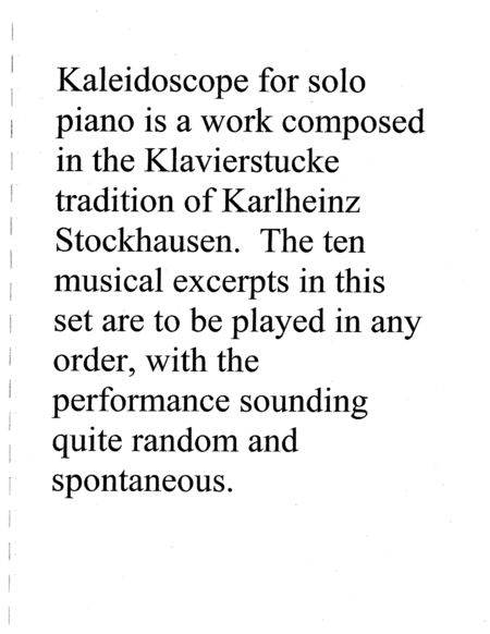 Kaleidoscope Op 47 Page 2