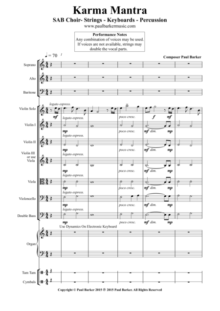 Karma Mantra Ii Score And Parts Page 2