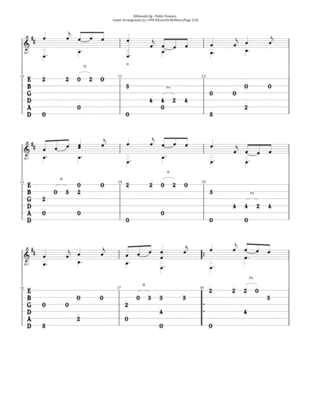 Killmoulis Jig For Fingerstyle Guitar Tuned Drop D Page 2