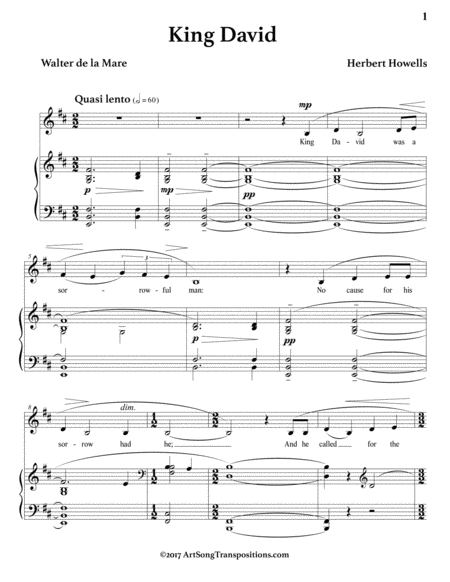 King David B Minor Page 2