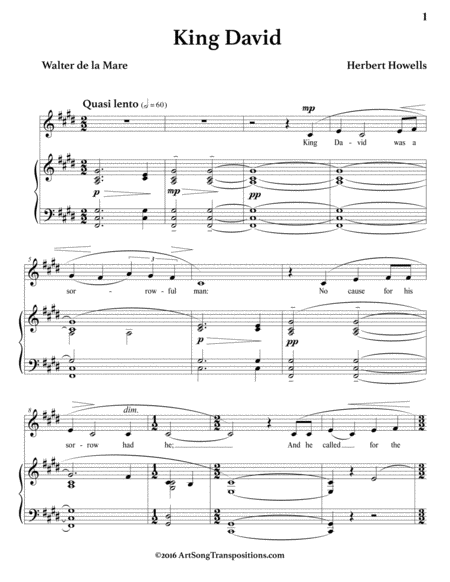 King David C Sharp Minor Page 2