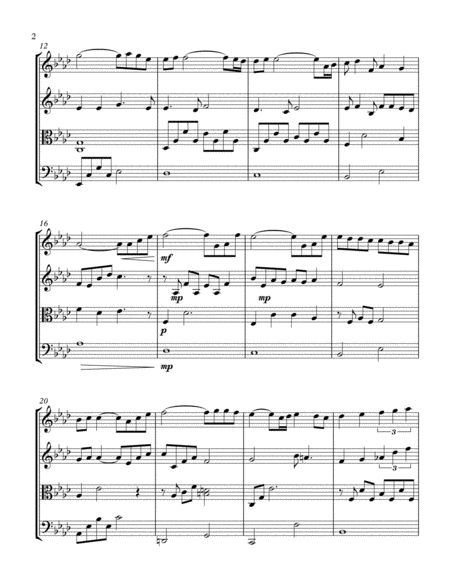 Kiss The Rain Yiruma String Quartet Trio Duo Or Solo Violin Page 2