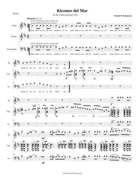 Klezmer Del Mar Page 2