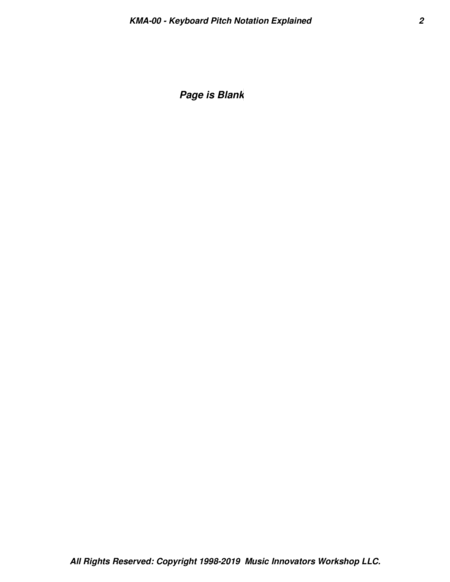 Kma 00 Intro To Key Diagram And Key Map Pitch Notation Page 2