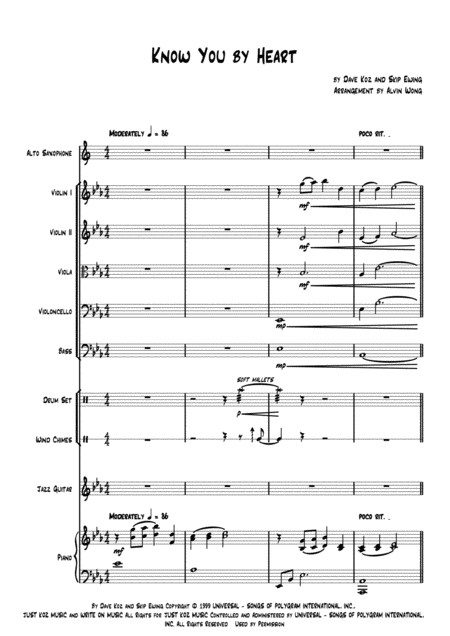 Know You By Heart Full Ensemble Page 2