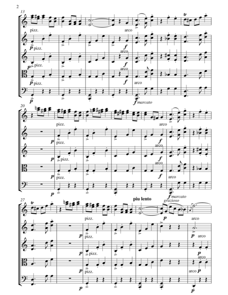 Kriesler Liebesfraud For Violin Solo And String Orchestra Page 2