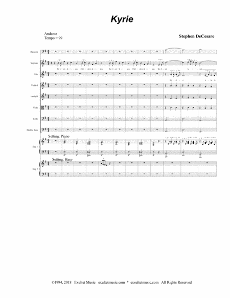 Kyrie From Requiem Mass Full Score Page 2