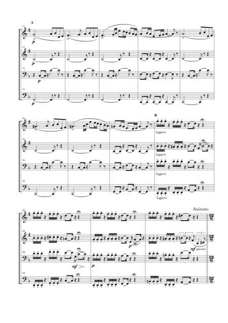 L Arlesienne Suite No 2 For Brass Quartet Page 2