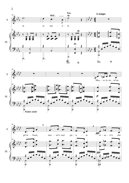 L Ultima Rondine Soprano And Piano Page 2
