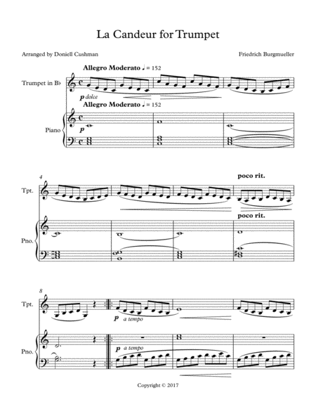 La Candeur For Trumpet Page 2