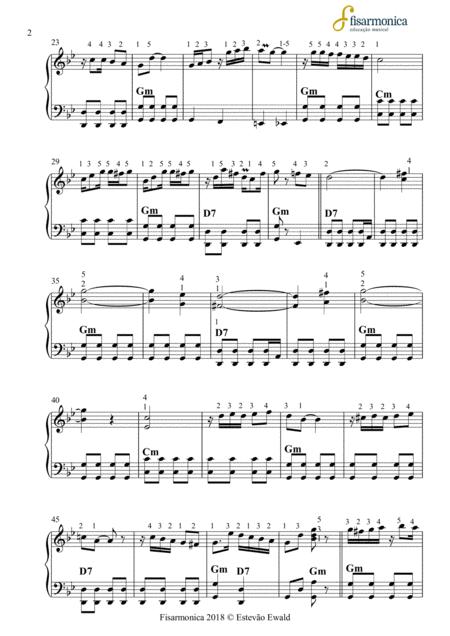 La Cumparsita Tanto Partitura Para Acordeon Sheet Music For Accordion Page 2