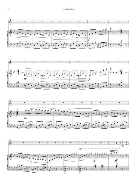 La Danza Neapolitan Tarantella For Soprano Saxophone And Piano Page 2