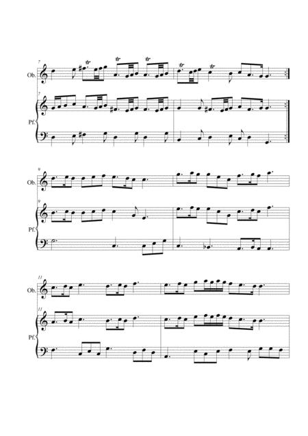 La Paix Oboe And Piano Page 2