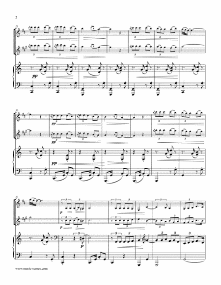 La Paloma Clarinet Alto Sax And Piano Page 2