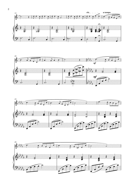 La Vie En Rose For Violin And Piano Page 2