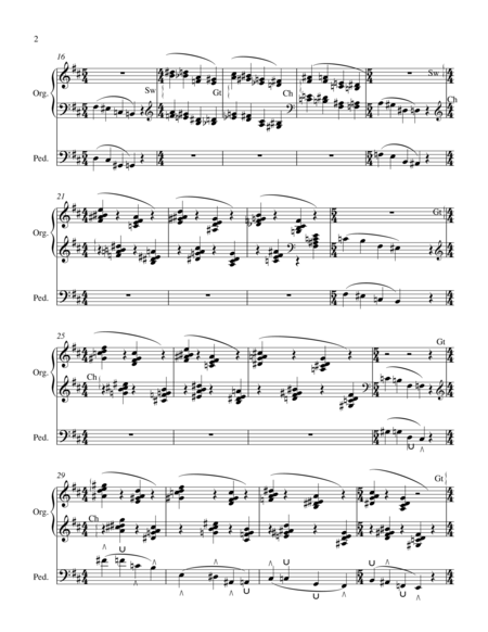 Lament Prelude For Organ Page 2