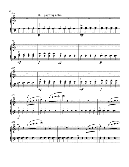 Lanas Song Easy Piano Solo Page 2