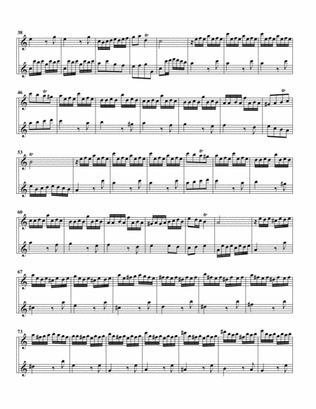 Le Coucou Arrangement For 2 Recorders Page 2