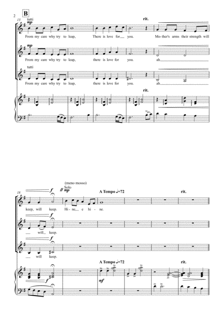 Le Galop G Minor Bass Clef Page 2