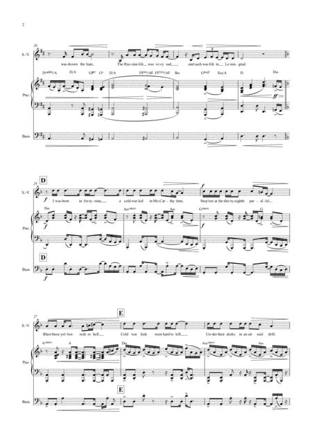 Leningrad Voice And Piano Optional Electric Bass Page 2