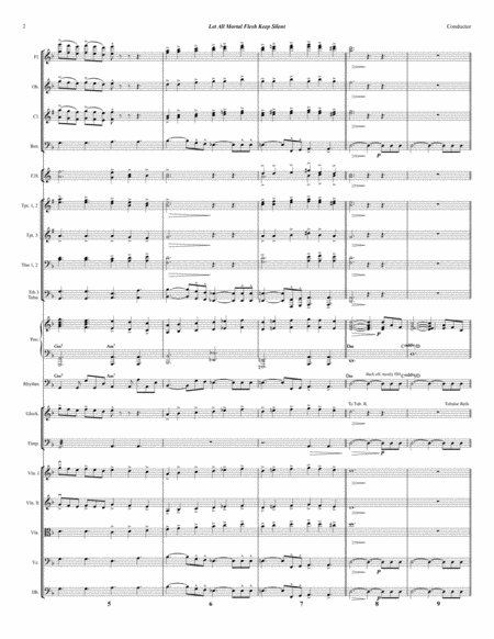 Let All Mortal Flesh Keep Silent For Full Orchestra Page 2