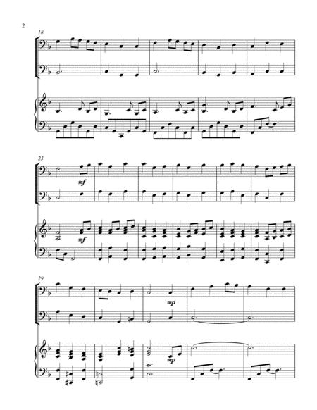 Let All Things Now Living Bass C Instrument Duet Page 2