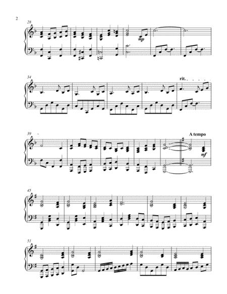 Let All Things Now Living Piano Part Only Page 2