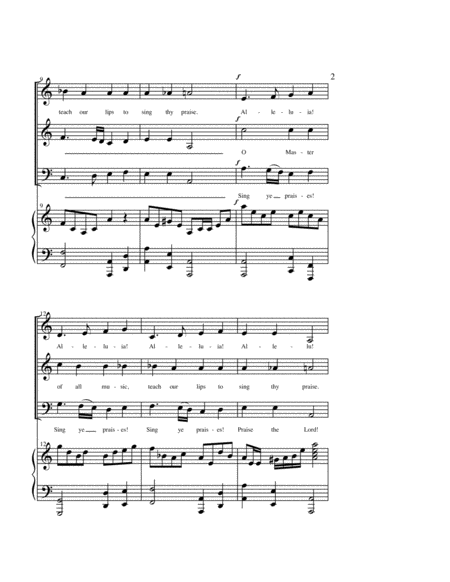 Let Everything Praise Choral Anthem Satb Page 2