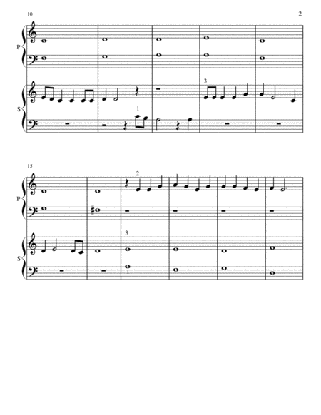 Let It Go From Frozen Easy Piano Duet Page 2