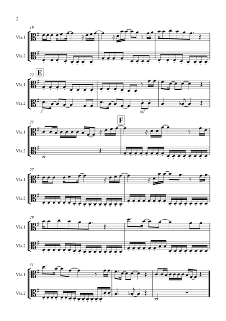 Let It Go From Frozen For Viola Duet Page 2