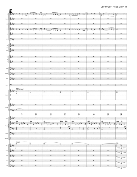 Let It Go From Frozen Instrumental Version Page 2