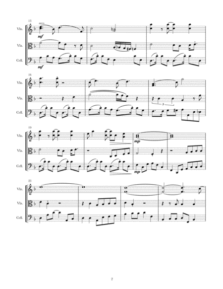 Lets Stay Together For String Trio With Featured Viola Solo Page 2