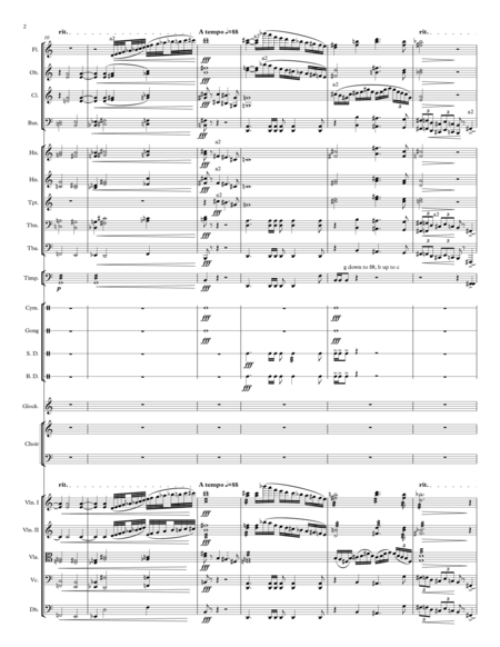 Liberation For Chorus And Orchestra Page 2