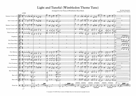 Light And Tuneful Bbc Wimbledon Tennis Opening Theme Page 2