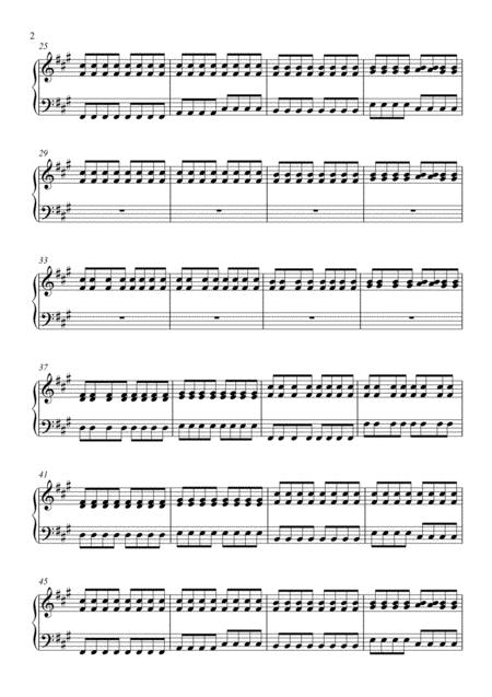 Linkin Park Bleed It Out Piano Accompaniment Page 2