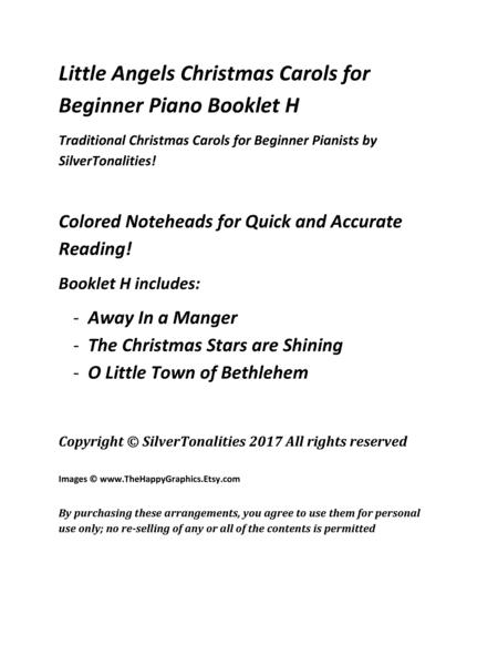 Little Angels Christmas Carols For Beginner Piano Booklet H Page 2