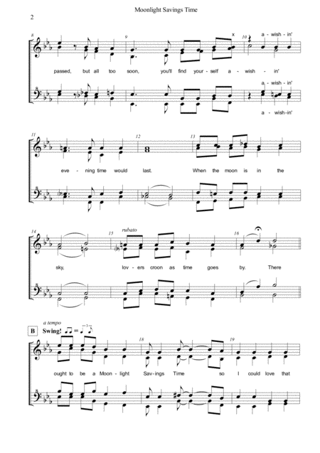 Little Bo Peep For Flute Alto Voice And Piano Mp3 Page 2