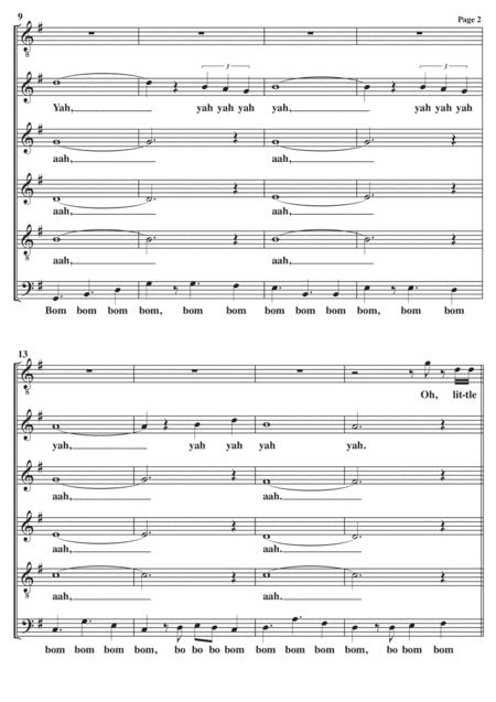 Little Darling A Cappella Page 2